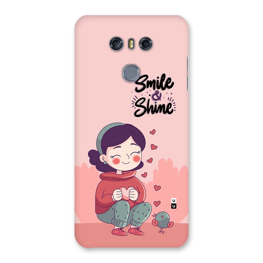 Smile And Shine Back Case for LG G6