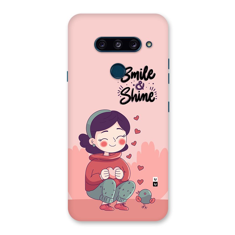 Smile And Shine Back Case for LG  V40 ThinQ
