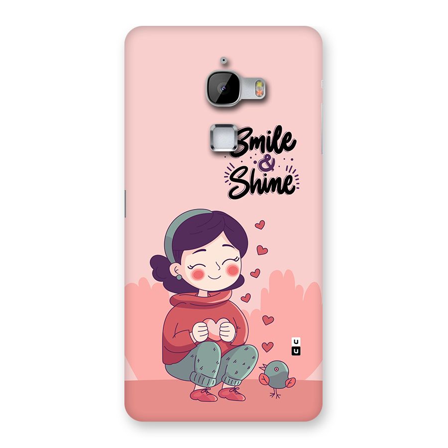 Smile And Shine Back Case for LeTV Le Max