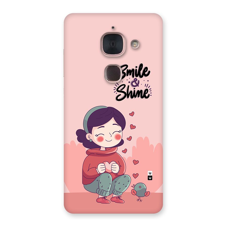 Smile And Shine Back Case for Le Max 2