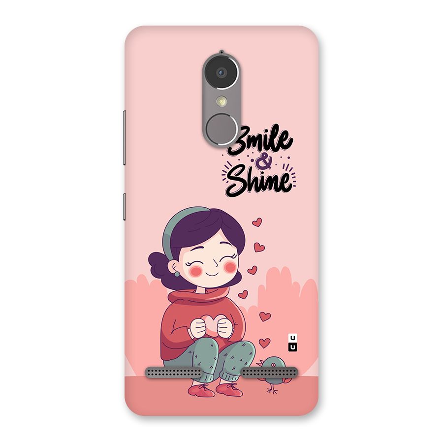 Smile And Shine Back Case for Lenovo K6 Power