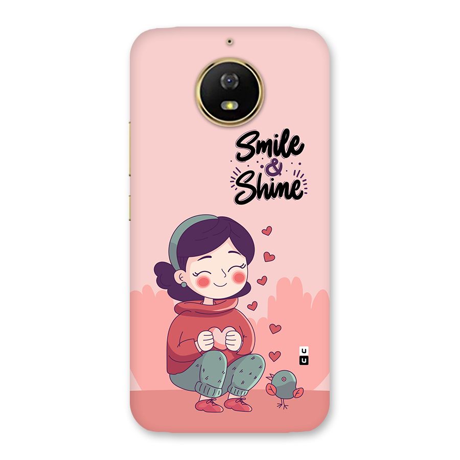 Smile And Shine Back Case for Moto G5s