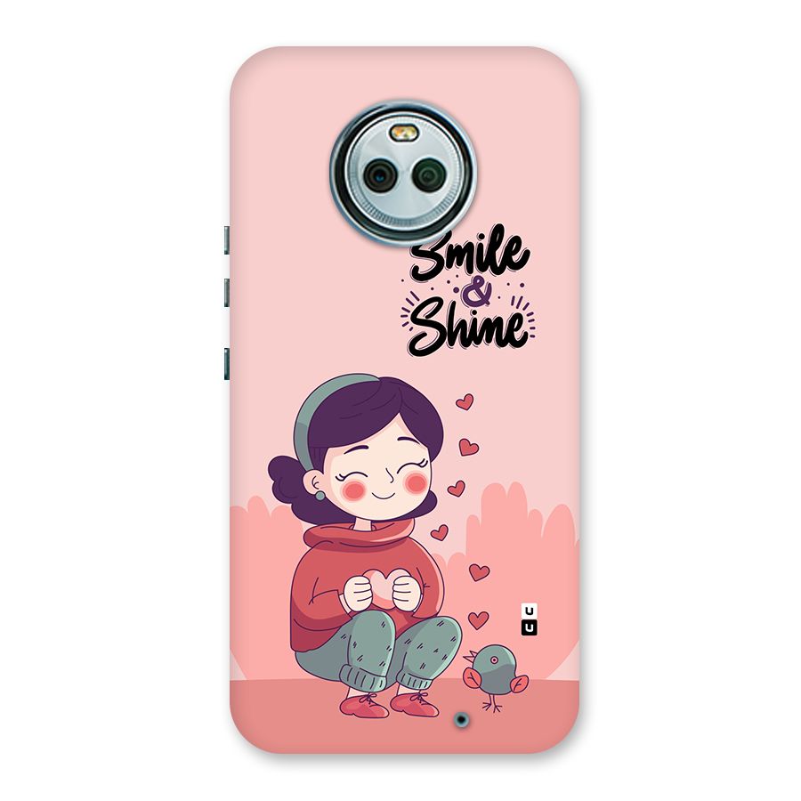 Smile And Shine Back Case for Moto X4
