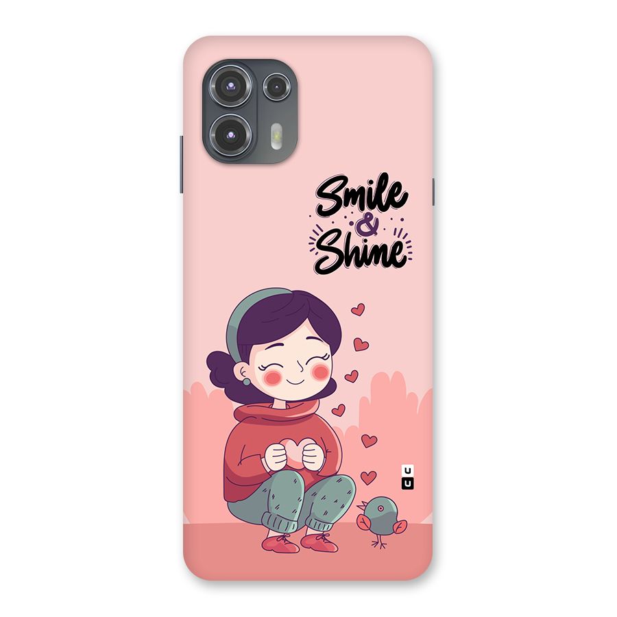 Smile And Shine Back Case for Motorola Edge 20 Fusion