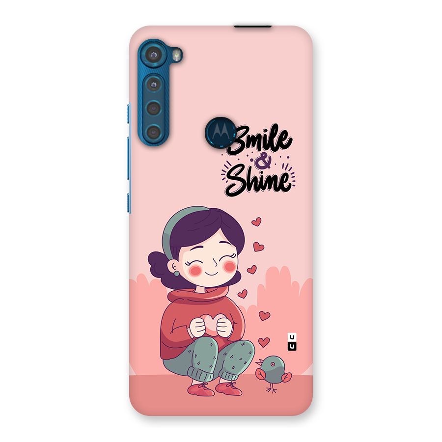 Smile And Shine Back Case for Motorola One Fusion Plus