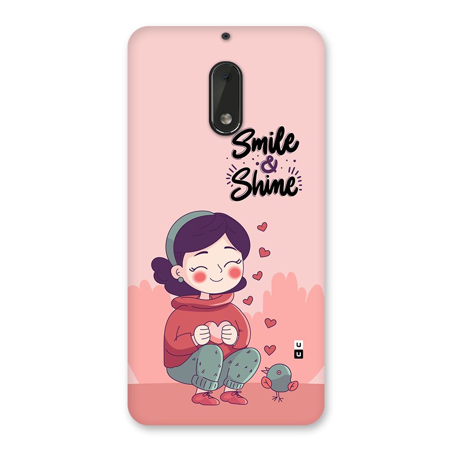 Smile And Shine Back Case for Nokia 6