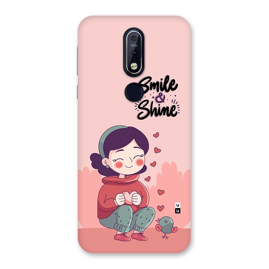 Smile And Shine Back Case for Nokia 7.1