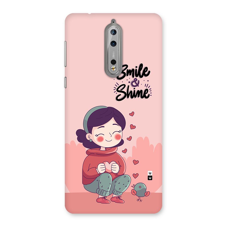 Smile And Shine Back Case for Nokia 8