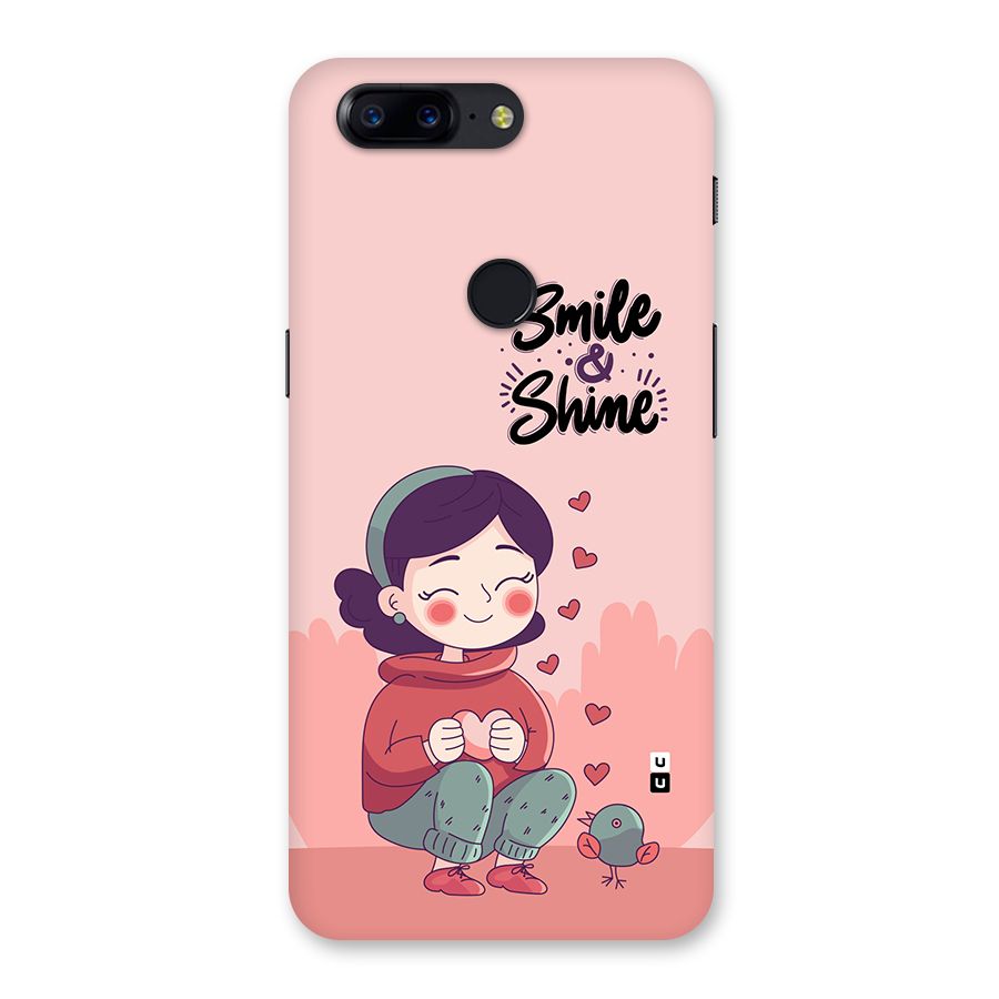 Smile And Shine Back Case for OnePlus 5T