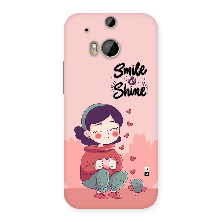 Smile And Shine Back Case for One M8