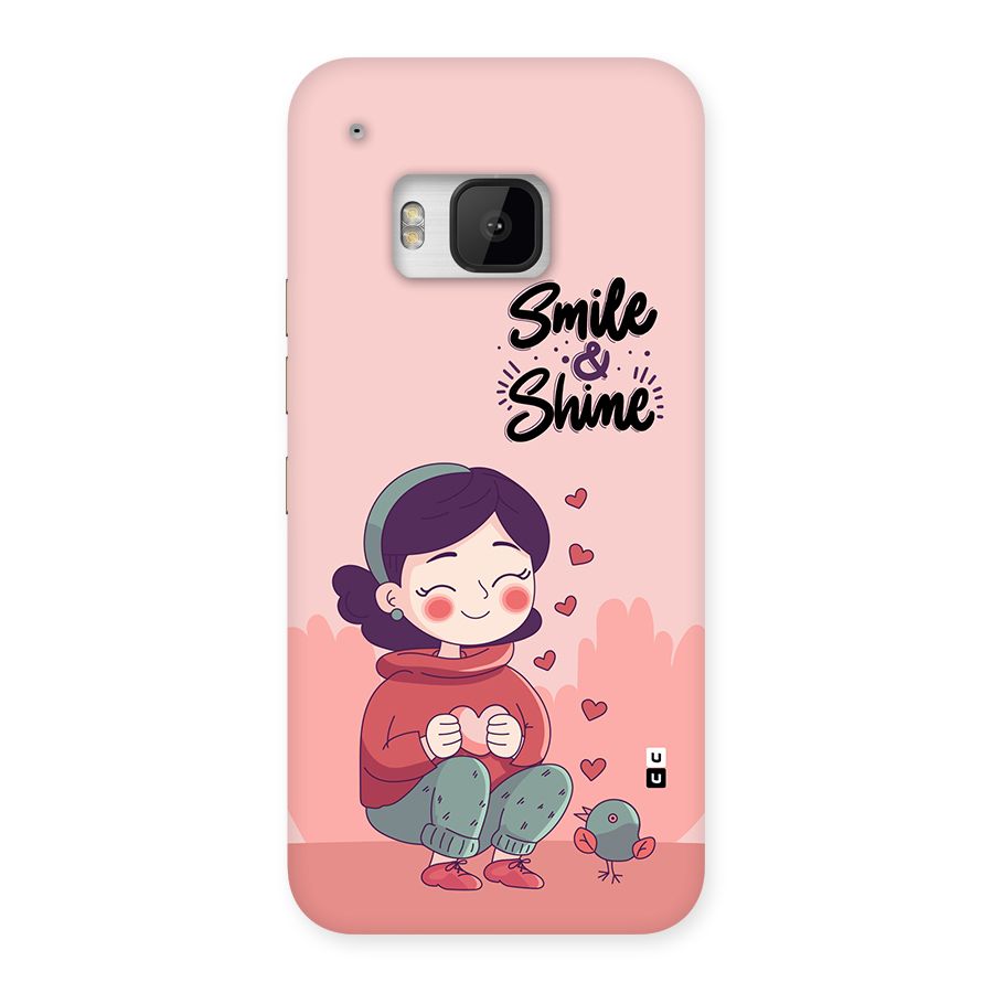 Smile And Shine Back Case for One M9