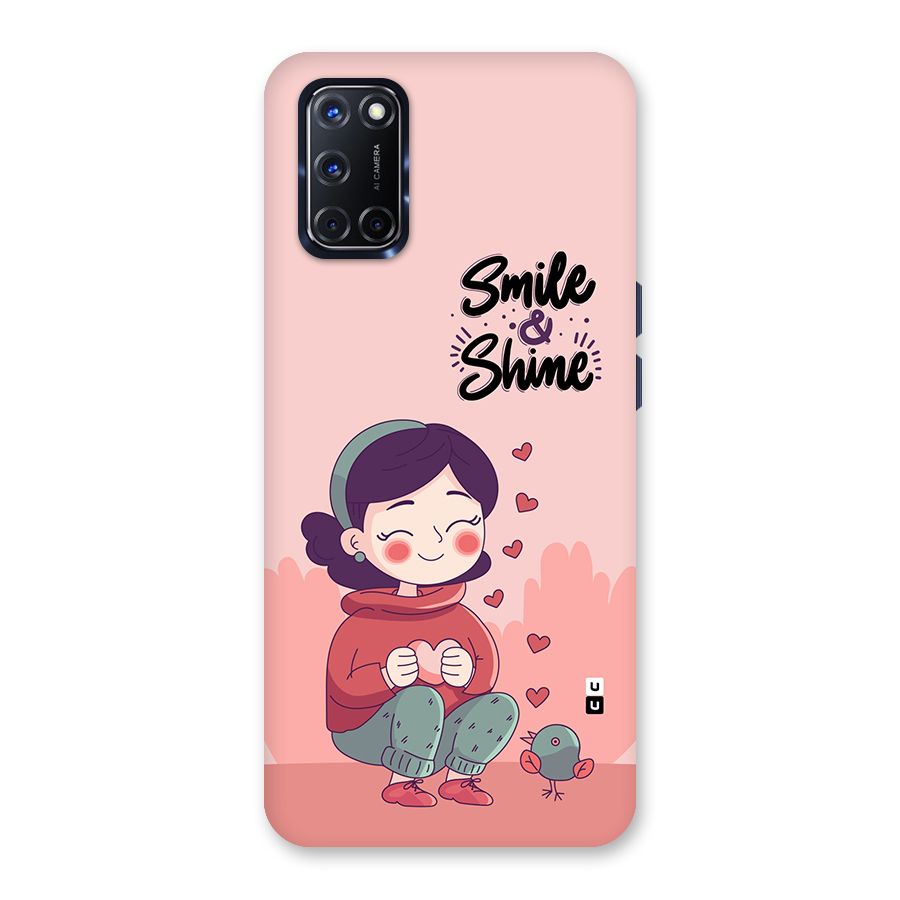 Smile And Shine Back Case for Oppo A52