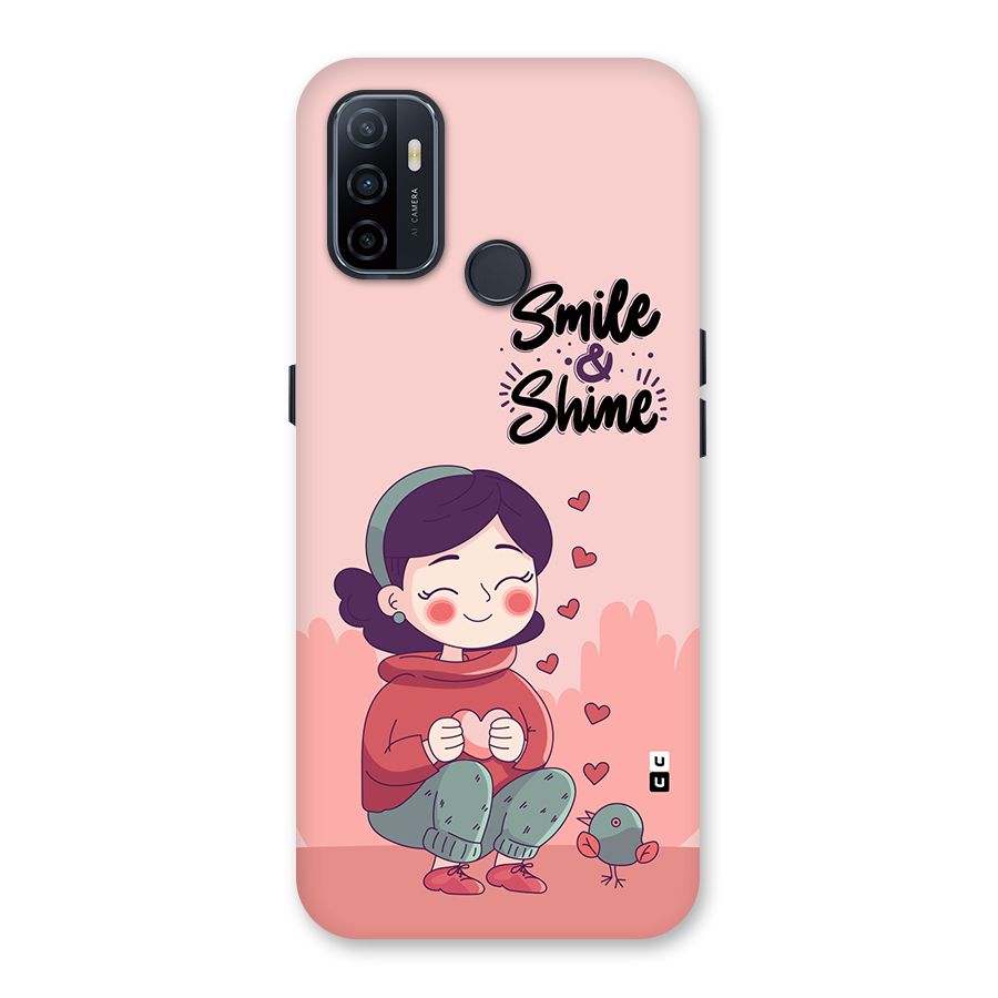 Smile And Shine Back Case for Oppo A53
