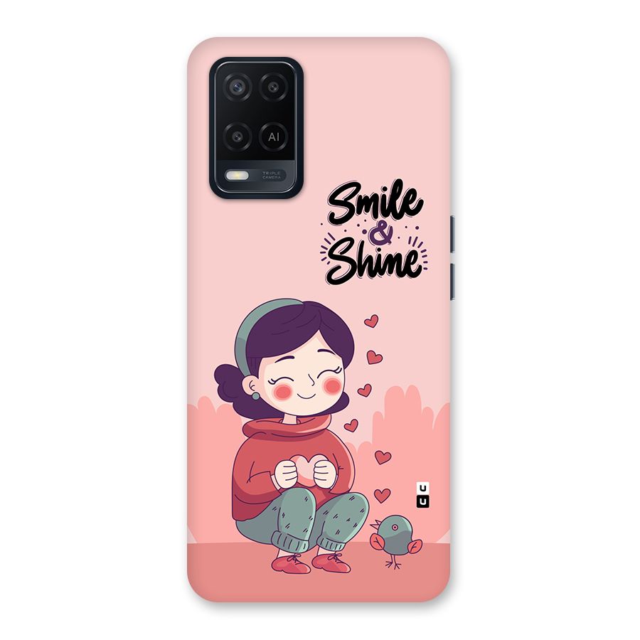 Smile And Shine Back Case for Oppo A54