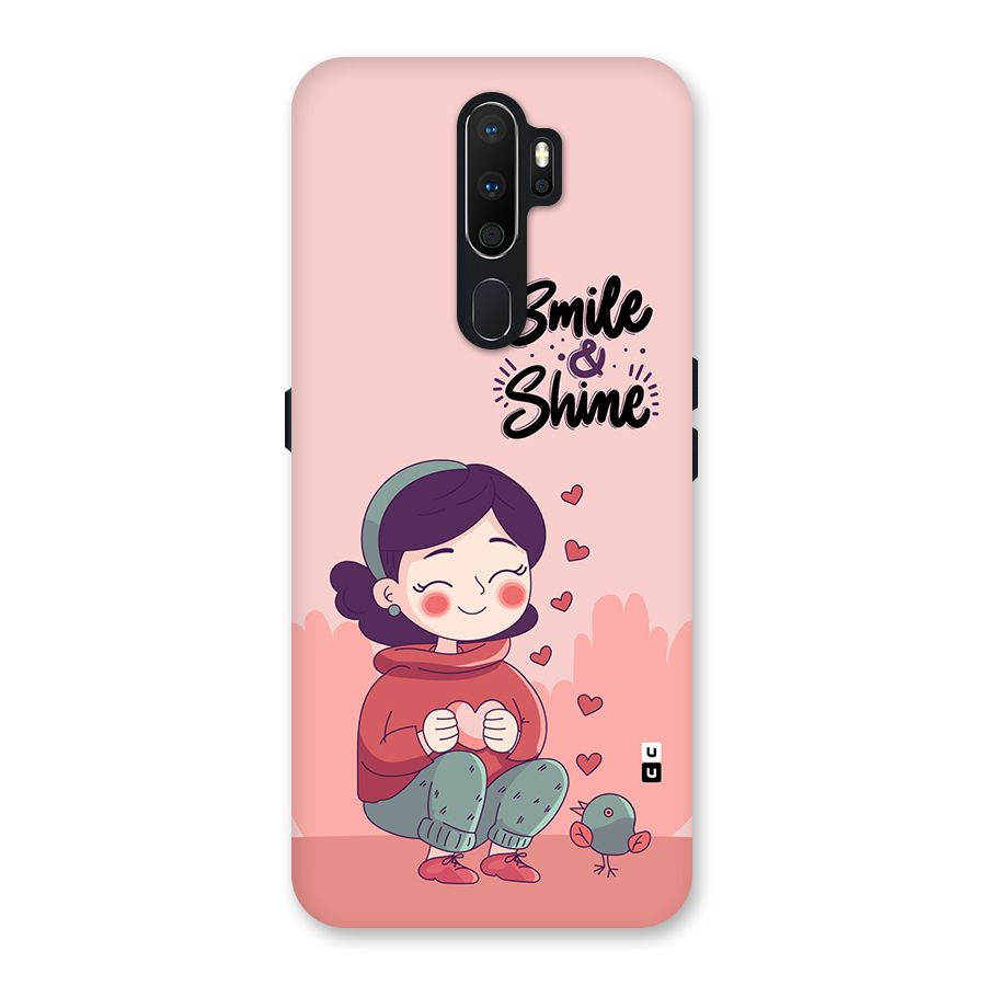 Smile And Shine Back Case for Oppo A5 (2020)