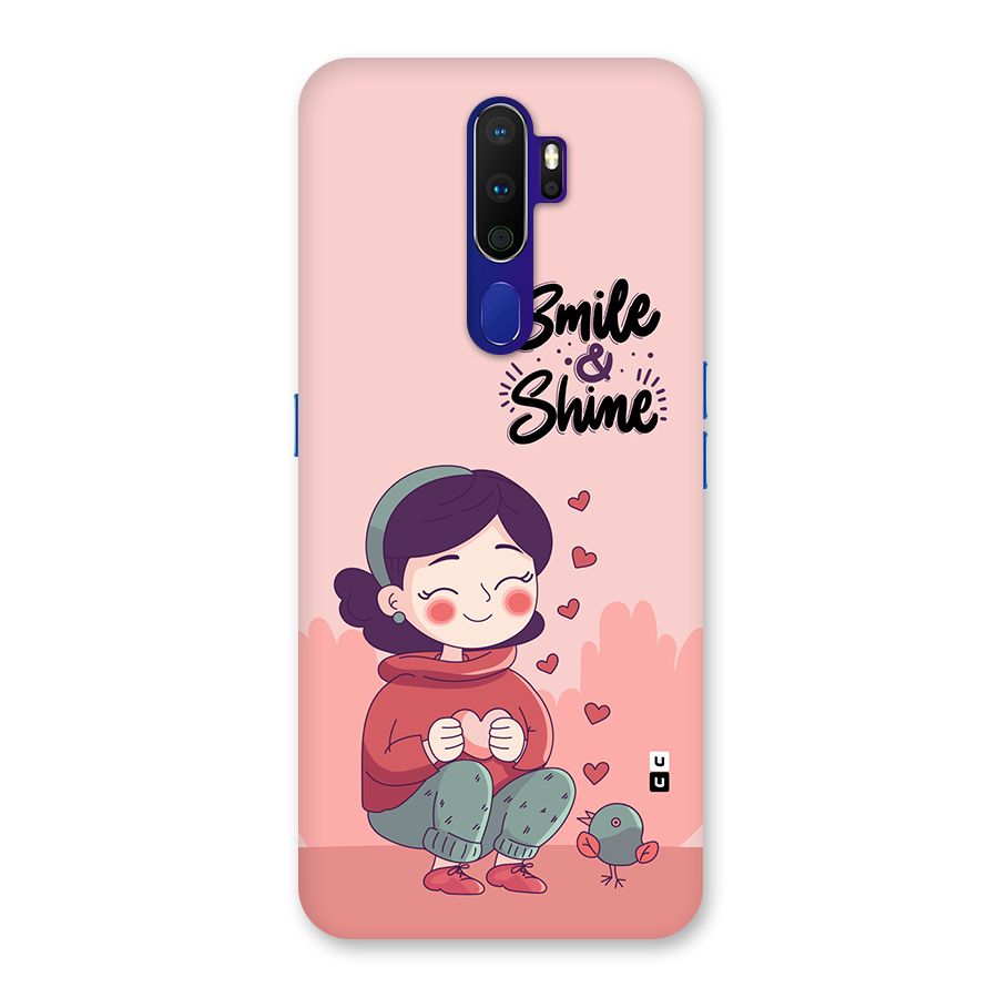 Smile And Shine Back Case for Oppo A9 (2020)