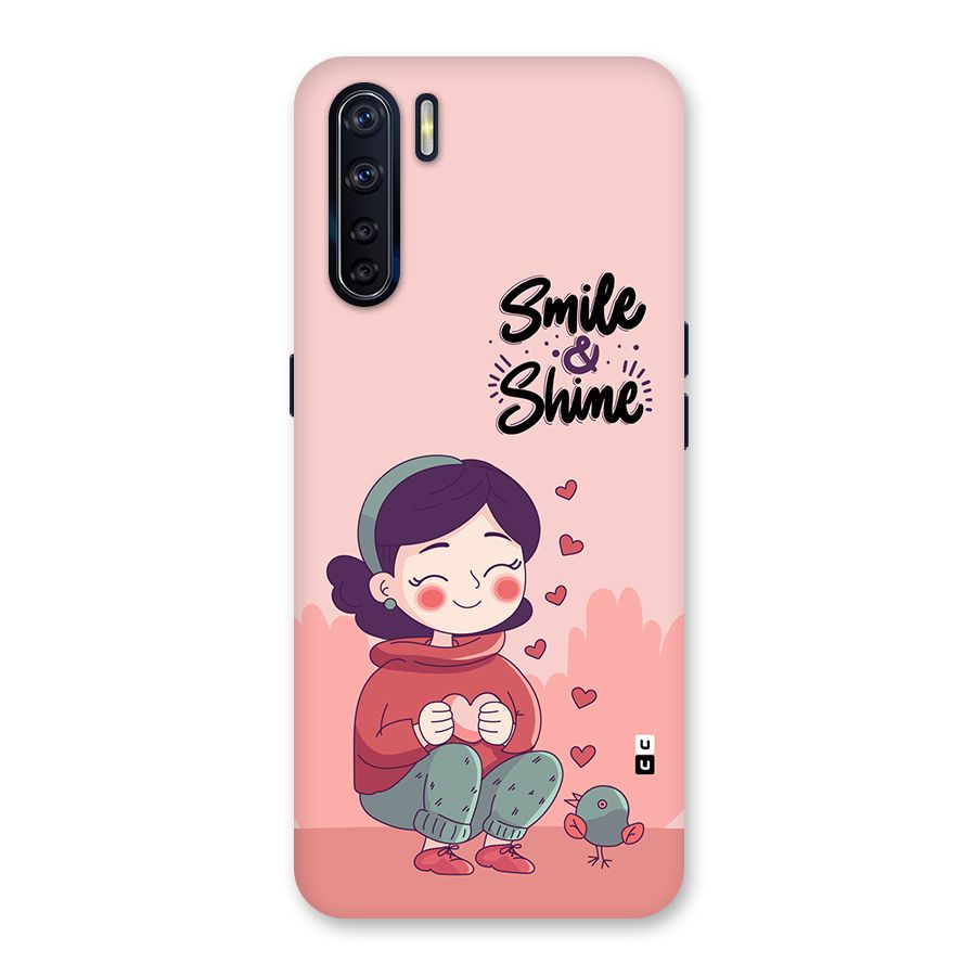 Smile And Shine Back Case for Oppo F15