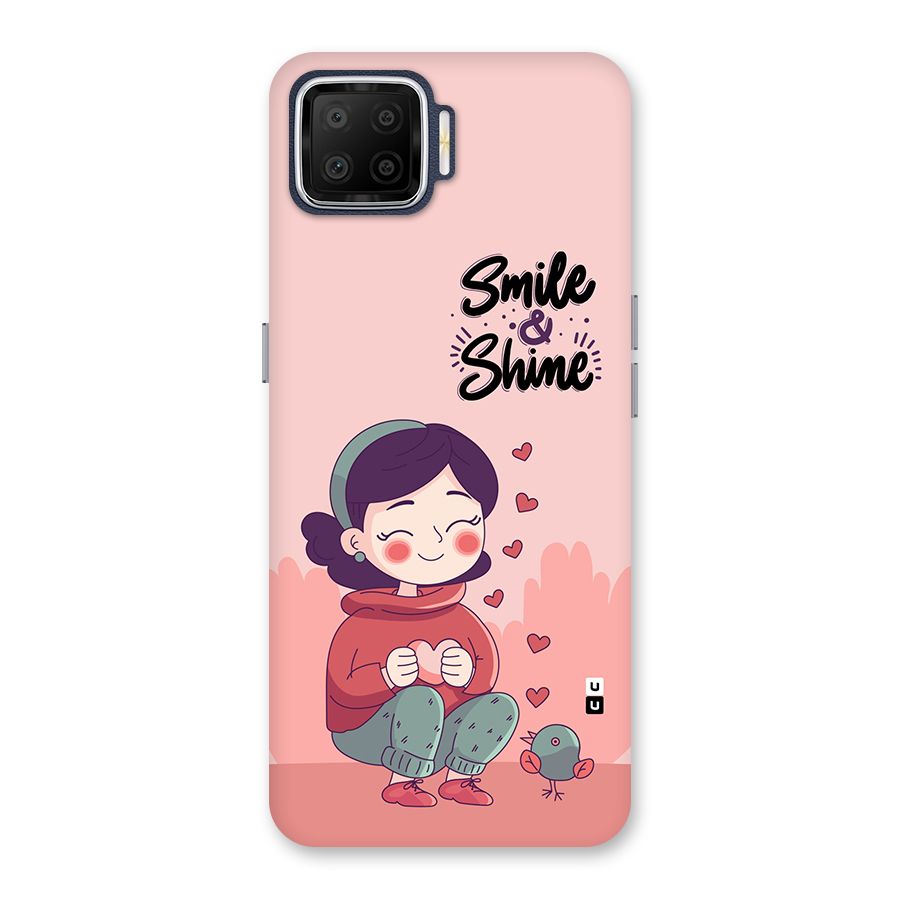 Smile And Shine Back Case for Oppo F17