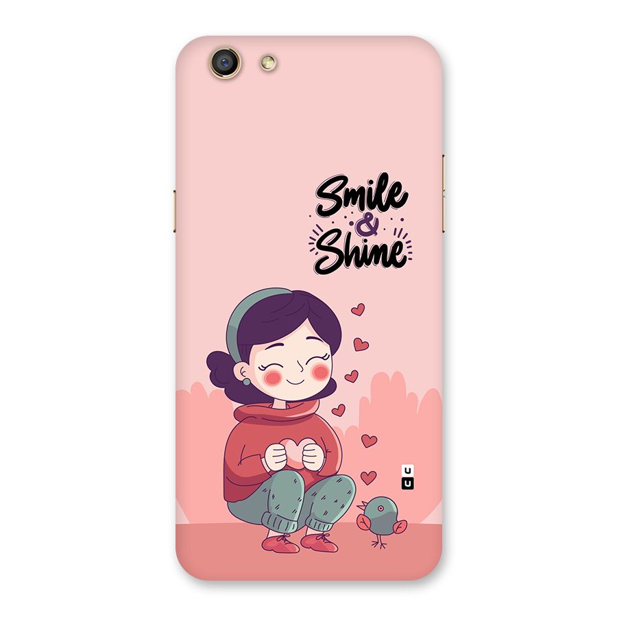Smile And Shine Back Case for Oppo F3