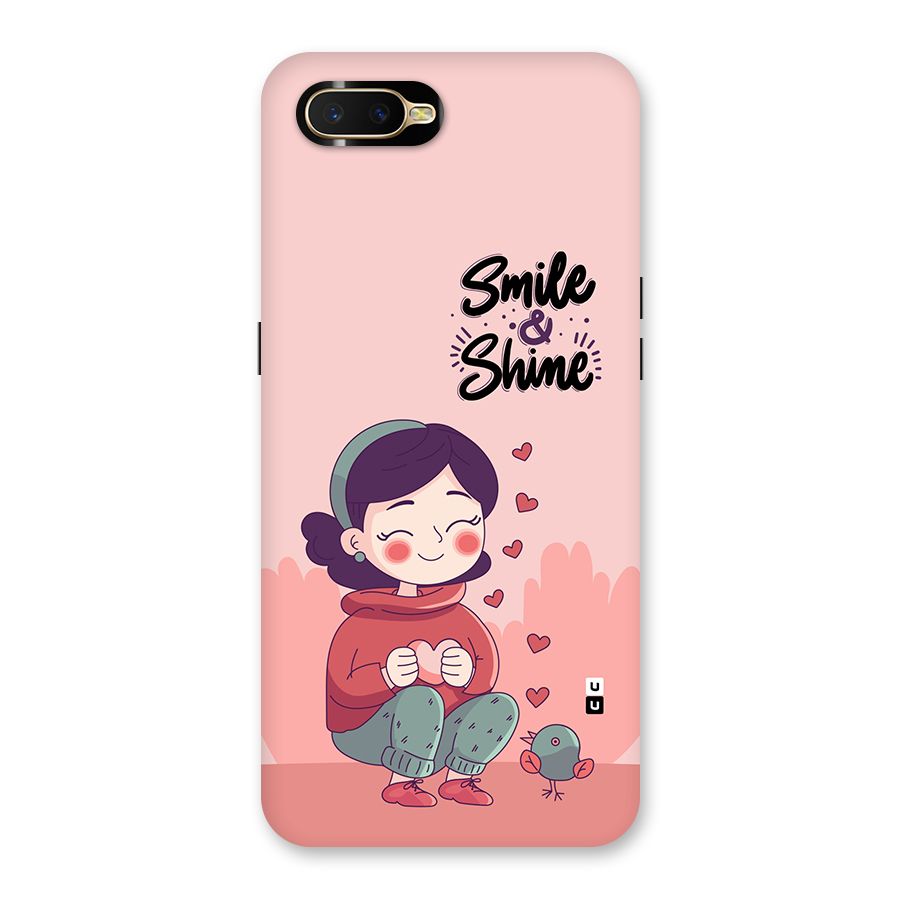 Smile And Shine Back Case for Oppo K1