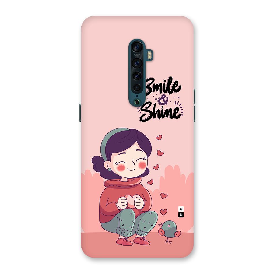Smile And Shine Back Case for Oppo Reno2