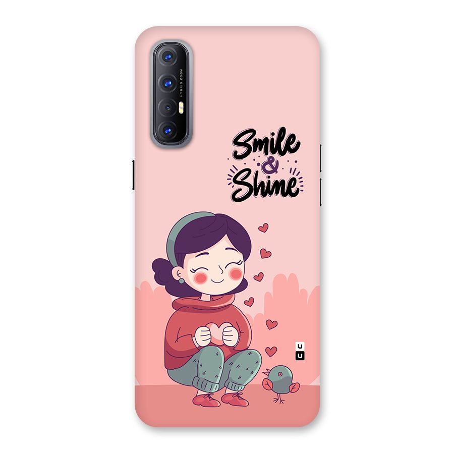 Smile And Shine Back Case for Oppo Reno3 Pro