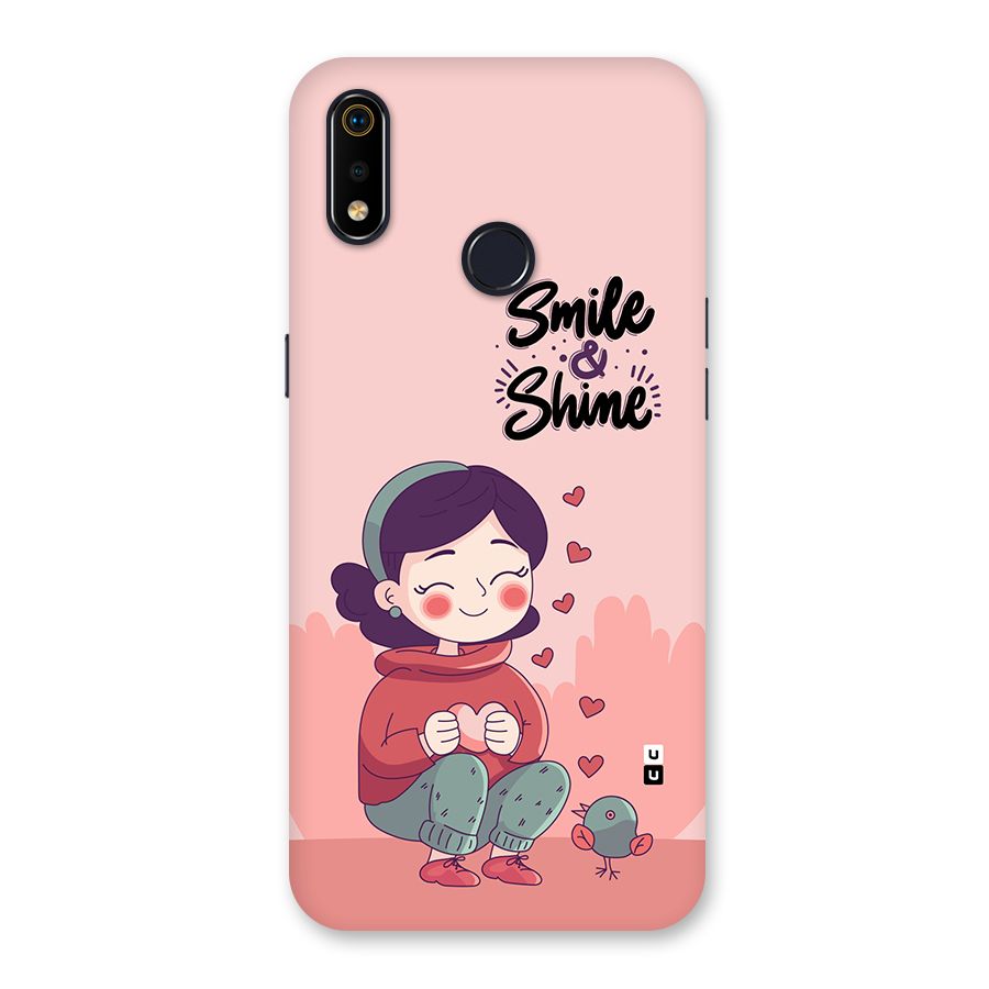 Smile And Shine Back Case for Realme 3i