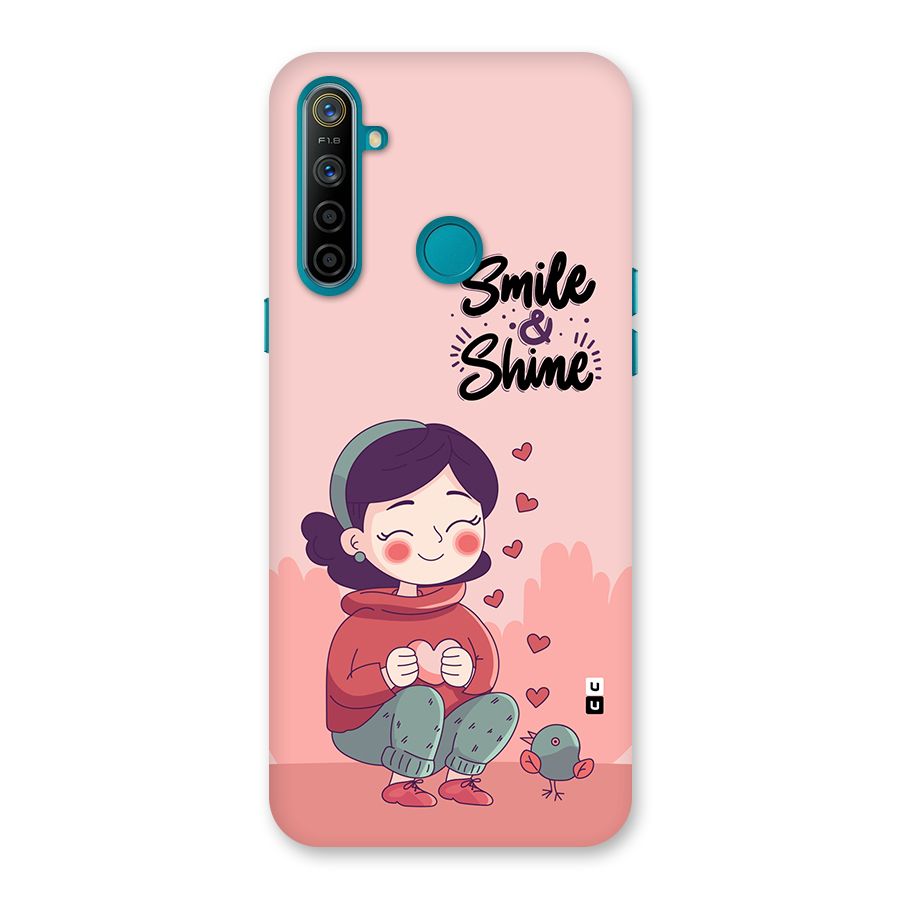 Smile And Shine Back Case for Realme 5i
