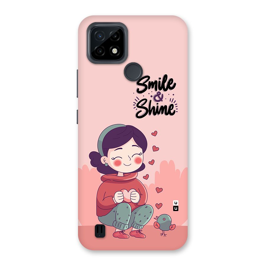 Smile And Shine Back Case for Realme C21