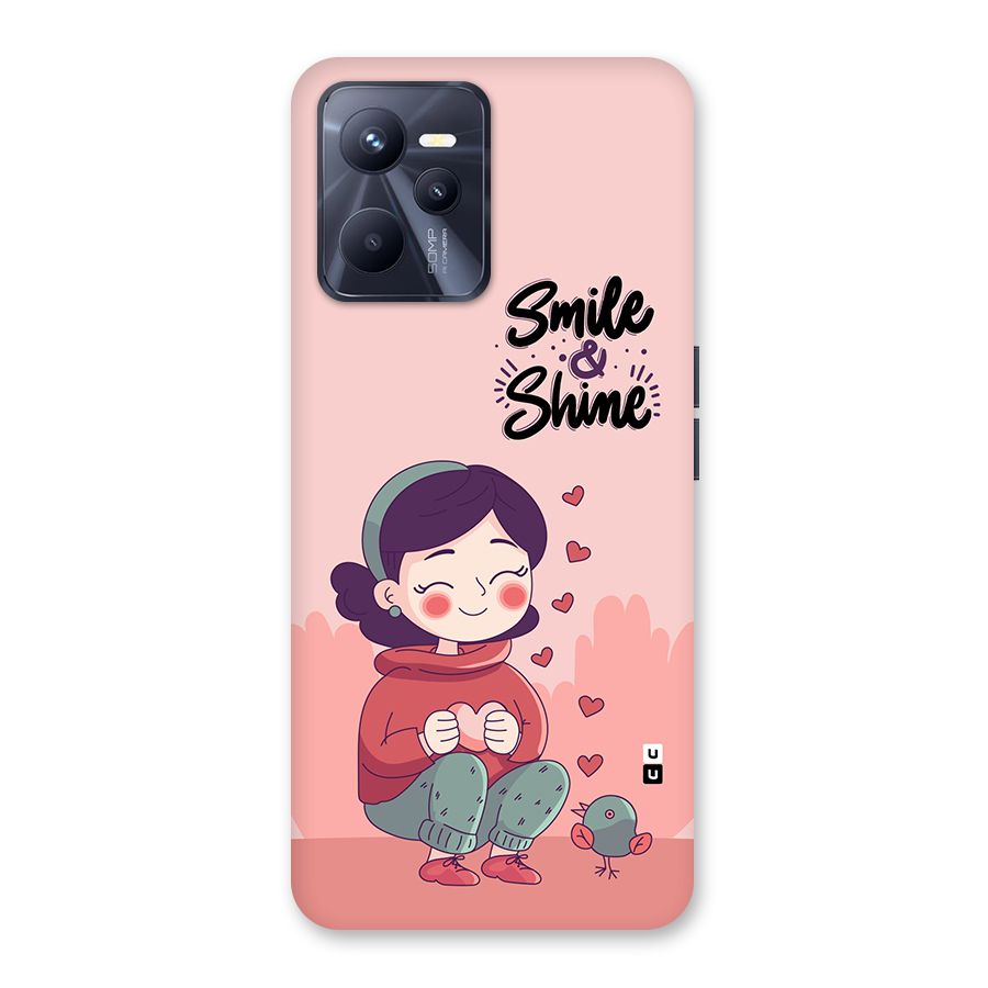 Smile And Shine Back Case for Realme C35
