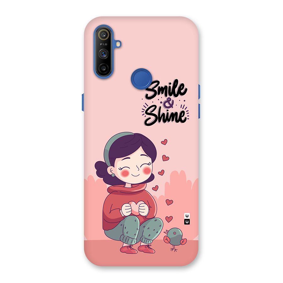 Smile And Shine Back Case for Realme Narzo 10A