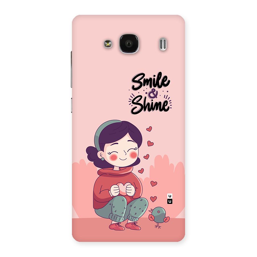 Smile And Shine Back Case for Redmi 2