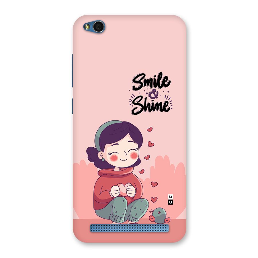 Smile And Shine Back Case for Redmi 5A