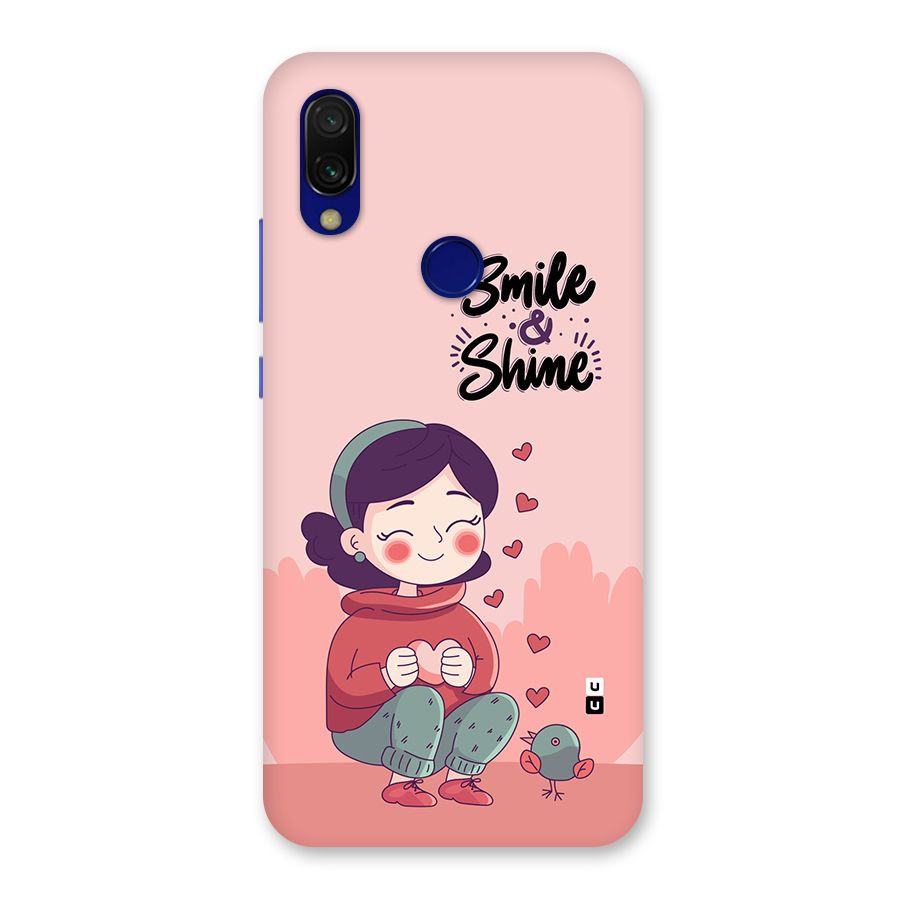 Smile And Shine Back Case for Redmi 7