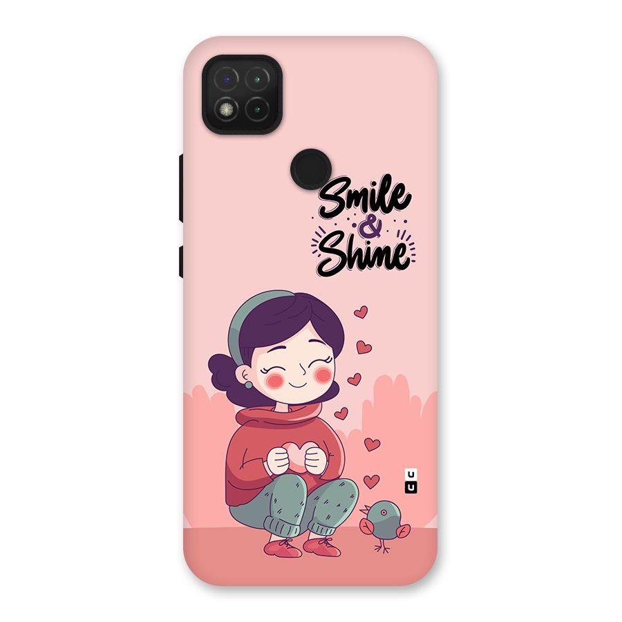 Smile And Shine Back Case for Redmi 9C