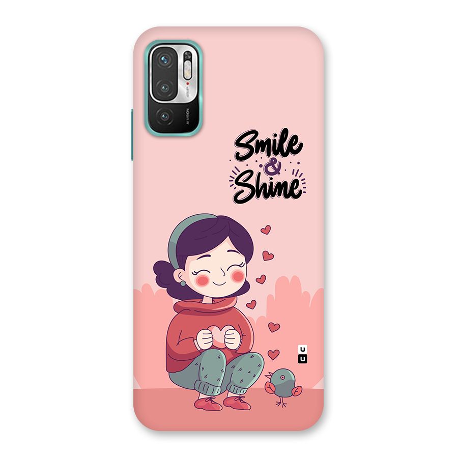 Smile And Shine Back Case for Redmi Note 10T 5G