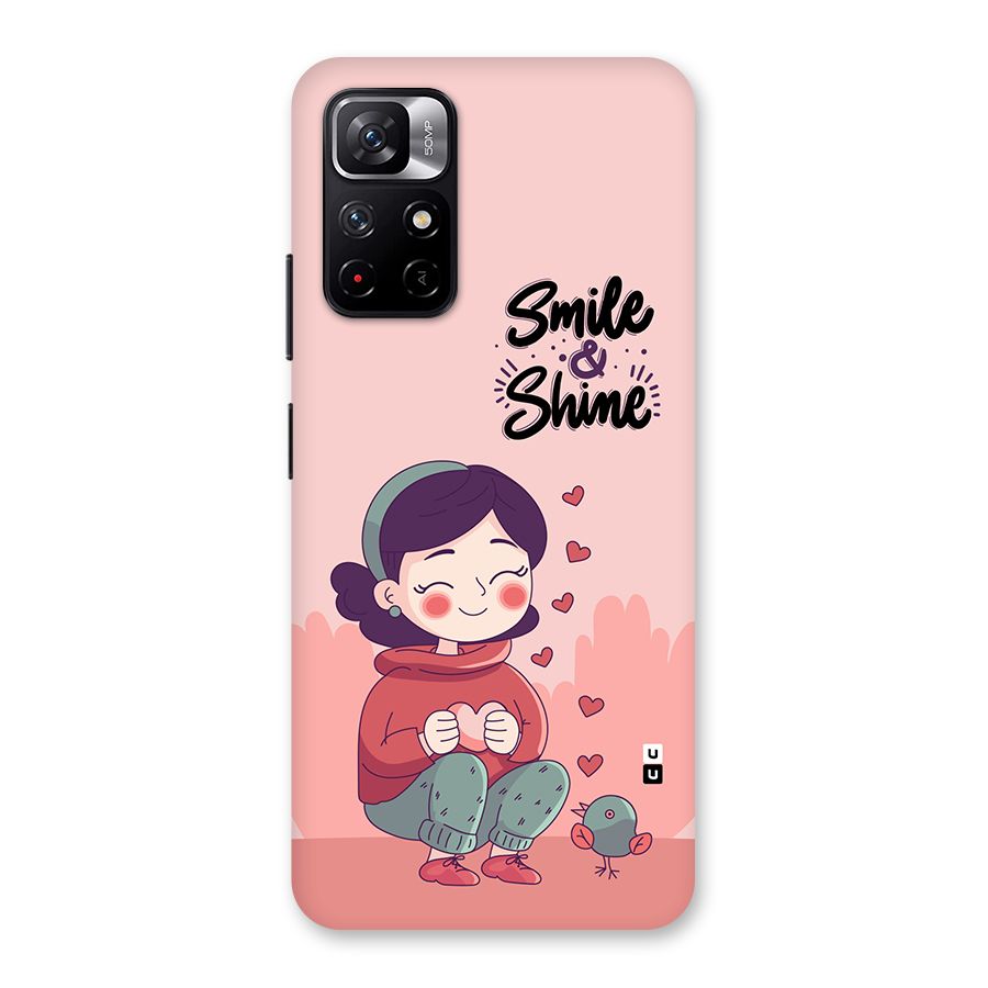 Smile And Shine Back Case for Redmi Note 11T 5G