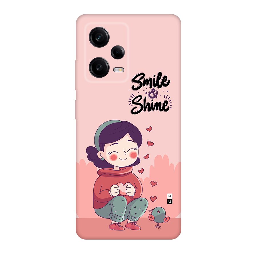 Smile And Shine Back Case for Redmi Note 12 Pro