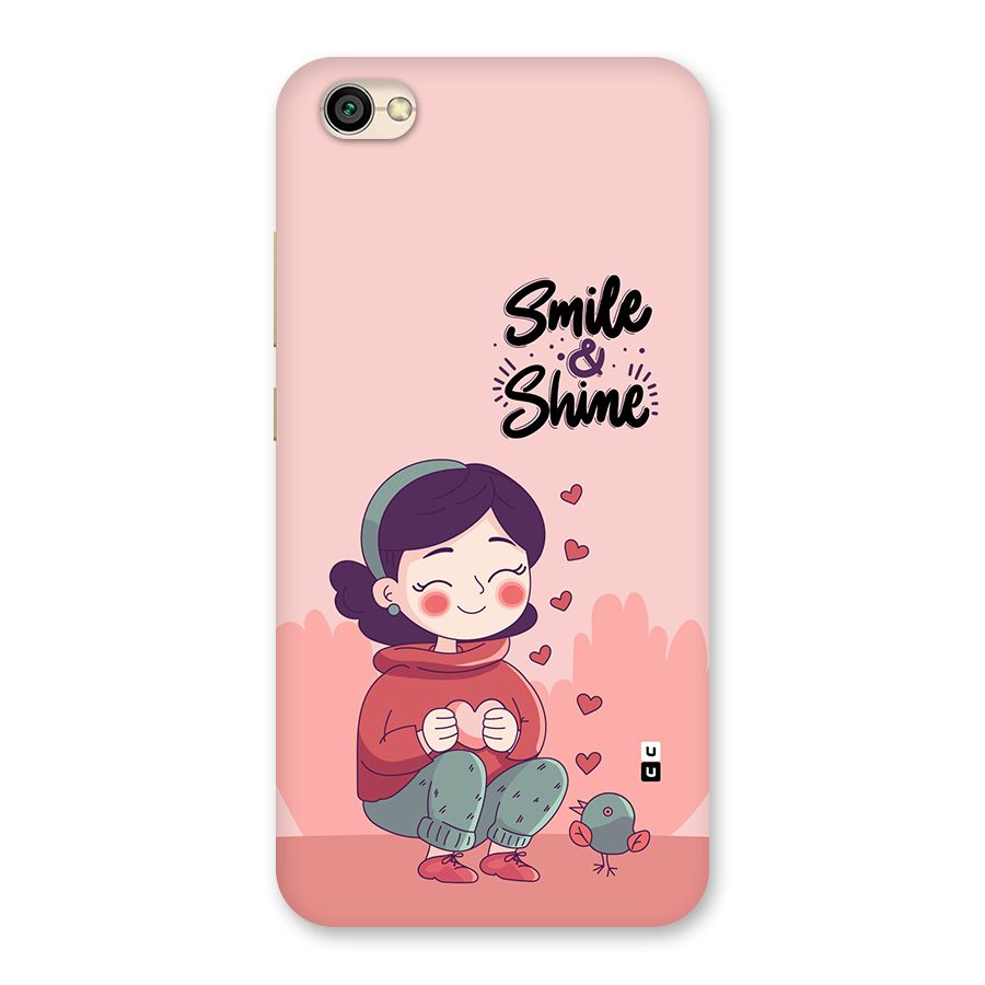 Smile And Shine Back Case for Redmi Y1 Lite