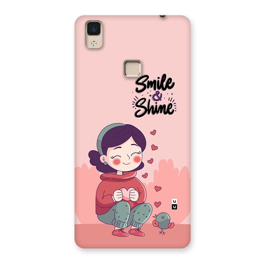 Smile And Shine Back Case for V3 Max
