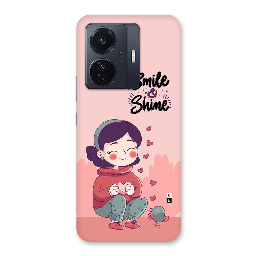 Smile And Shine Back Case for Vivo T1 Pro