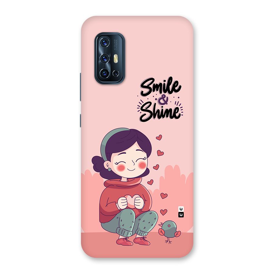 Smile And Shine Back Case for Vivo V17