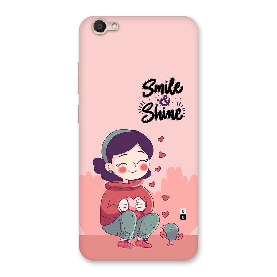 Smile And Shine Back Case for Vivo V5