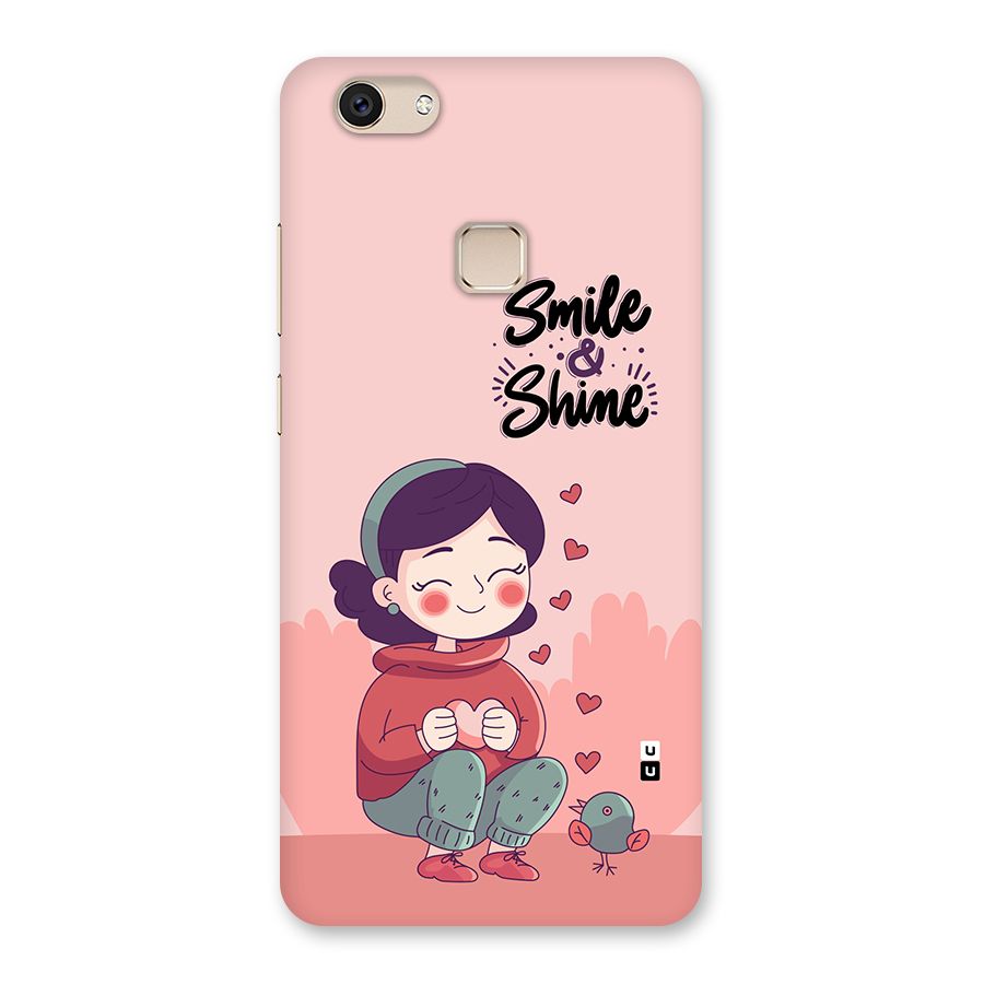 Smile And Shine Back Case for Vivo V7