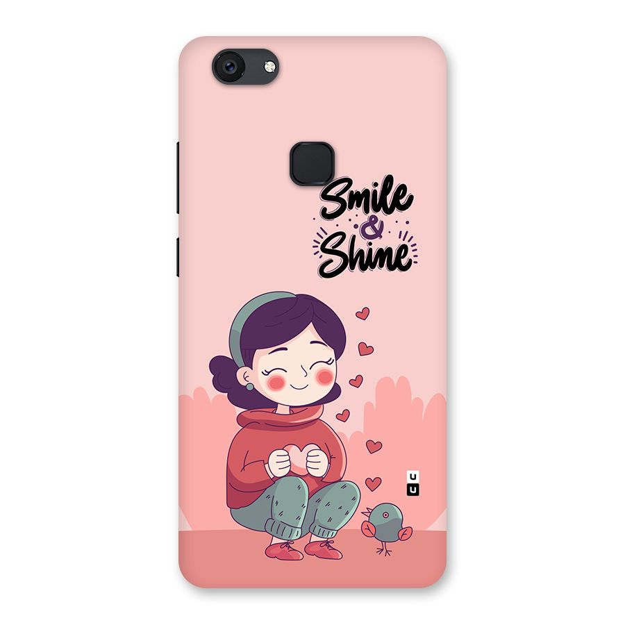 Smile And Shine Back Case for Vivo V7 Plus