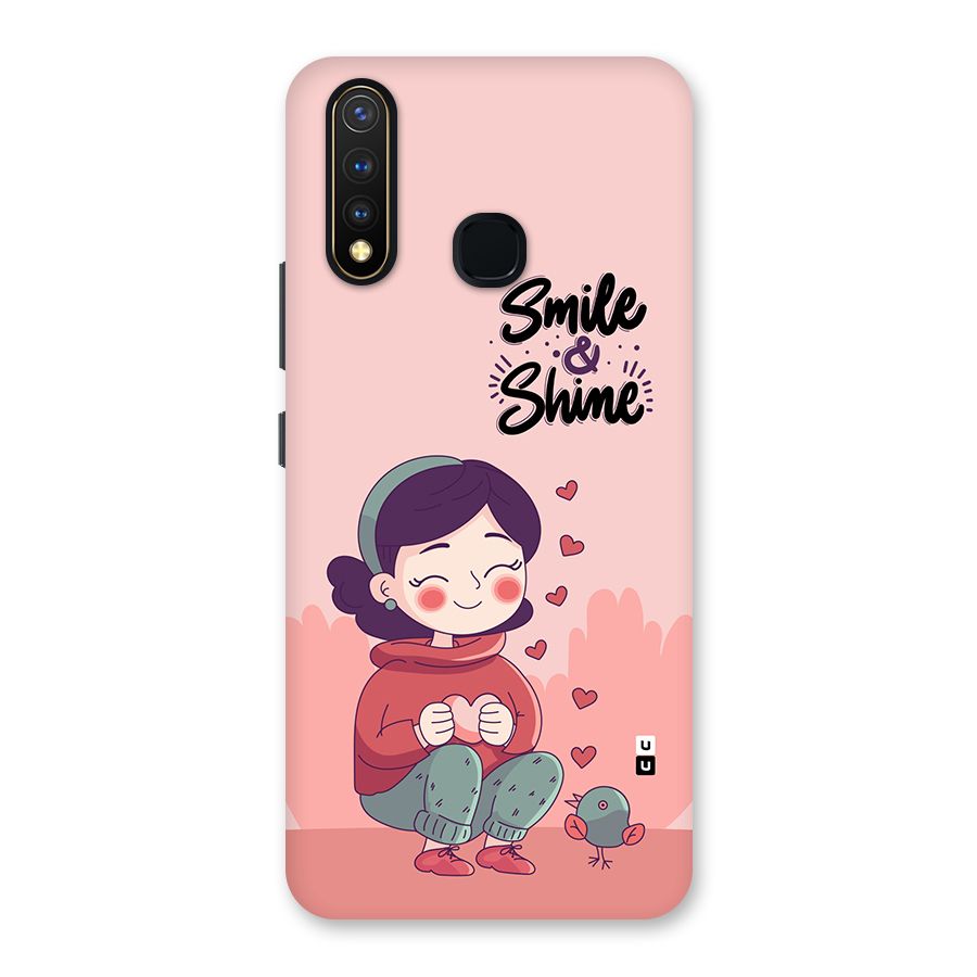 Smile And Shine Back Case for Vivo Y19