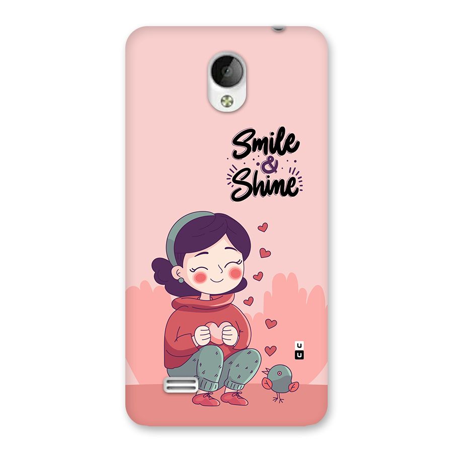 Smile And Shine Back Case for Vivo Y21