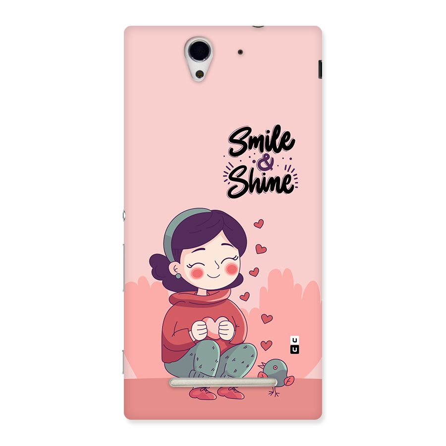 Smile And Shine Back Case for Xperia C3