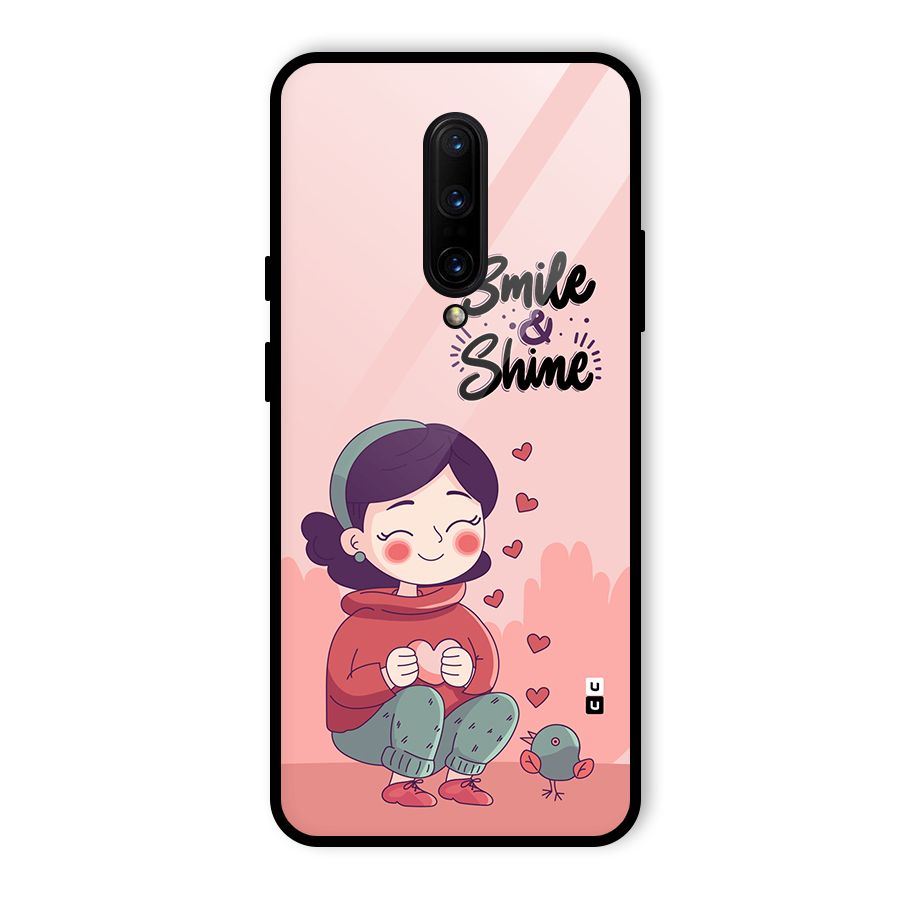 Smile And Shine Glass Back Case for OnePlus 7 Pro