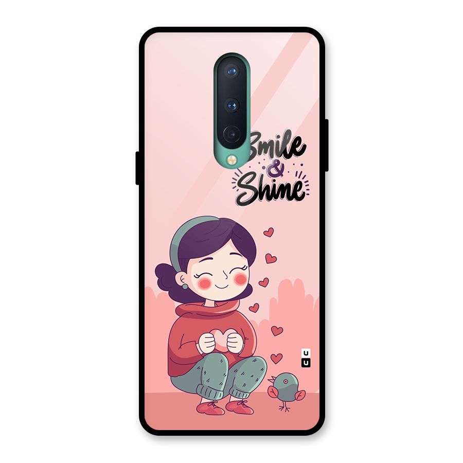 Smile And Shine Glass Back Case for OnePlus 8